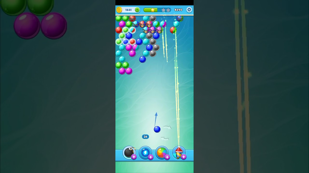 Bubble shooter level 727