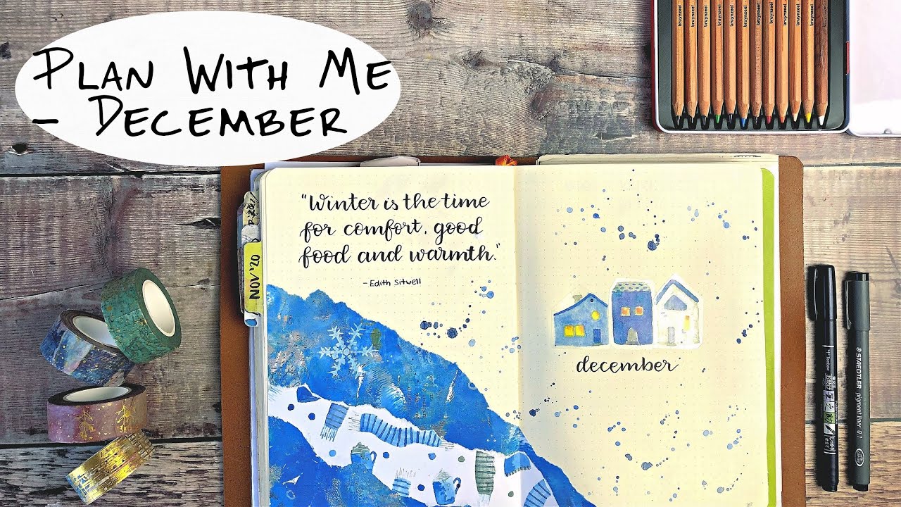 Планируйте вместе со мной | Декабрь | Bullet Journal