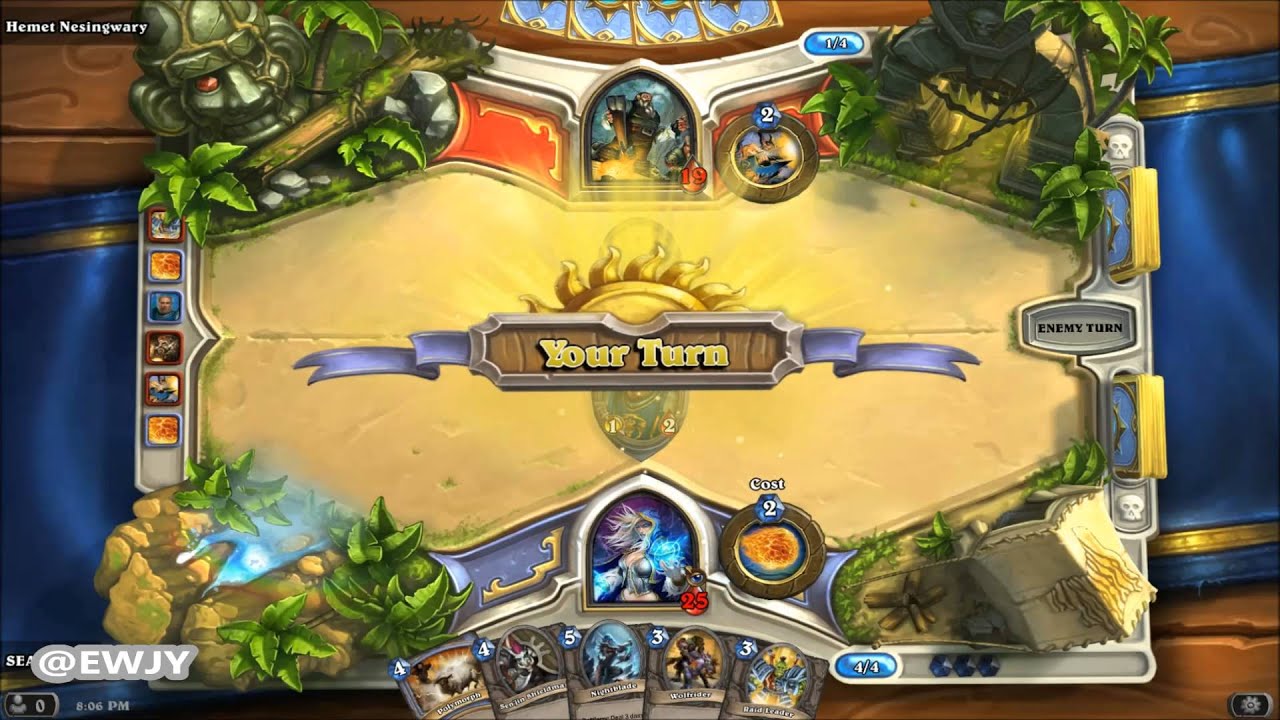 Hearthstone Tutorial Walkthrough: 5th Boss Hemet Nesingwary