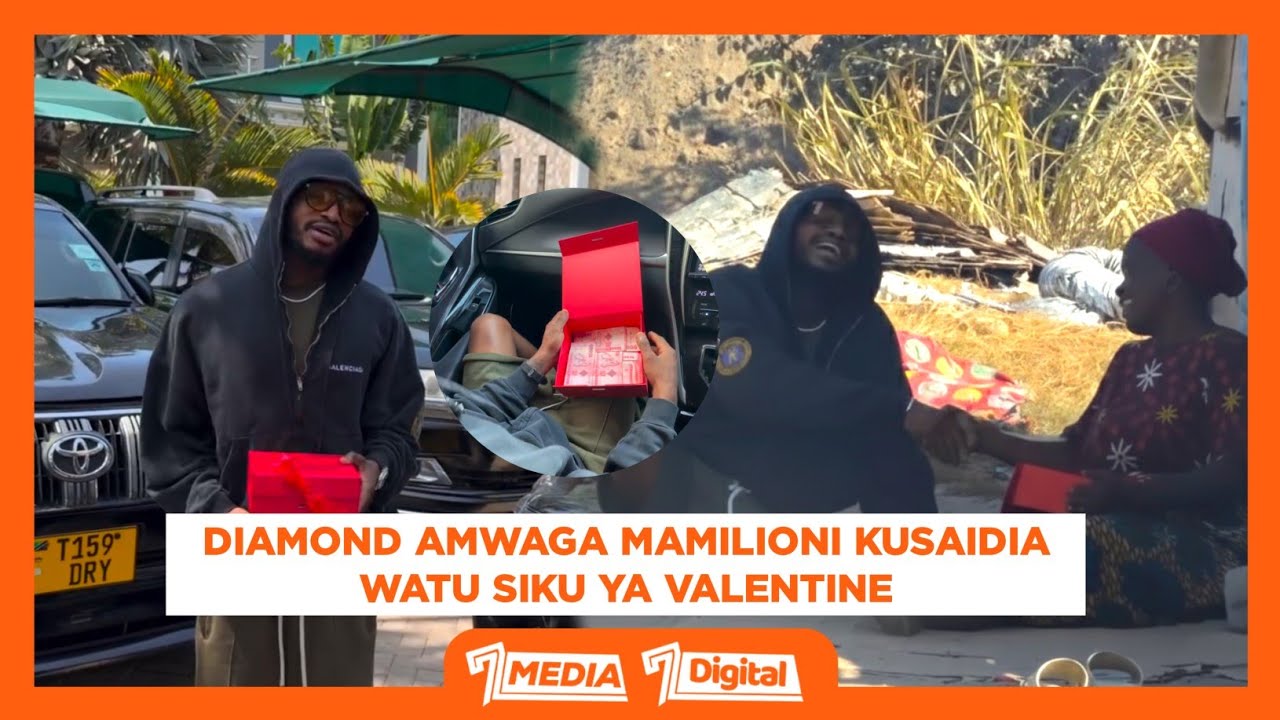DIAMOND NOMA! AMWAGA MAMILIONI KUSAIDIA WATU SIKU YA VALENTINE