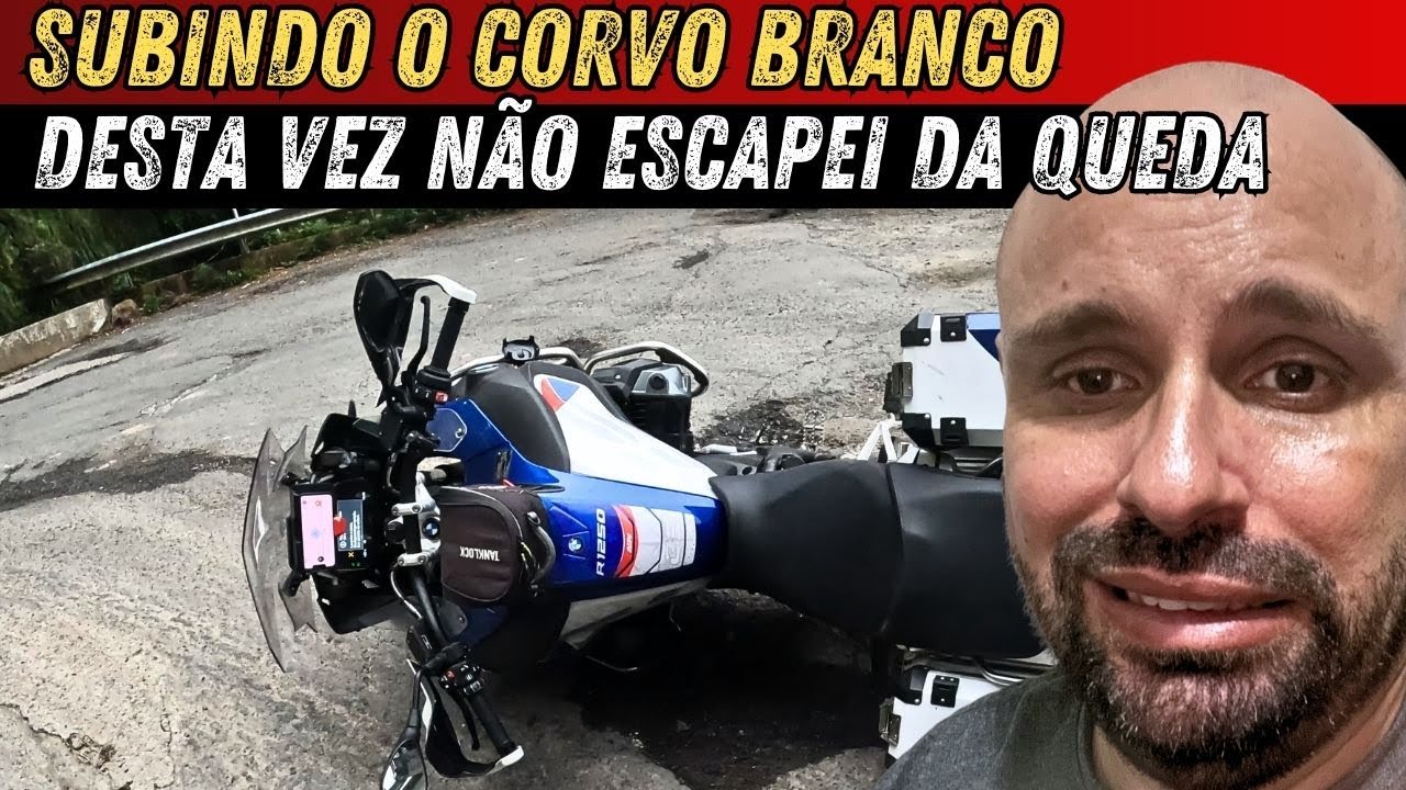 SUBINDO O CORVO BRANCO DE MOTO COM GARUPA | FOI TENSO... MAS SOBREVIVEMOS | EP 3