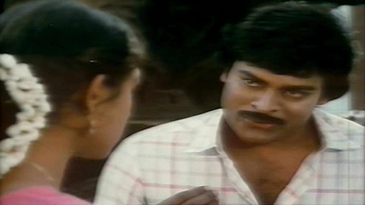 Rudraveena || Chiranjeevi Ask Shobana's Details Love Scene || Chiranjeevi, Shobana