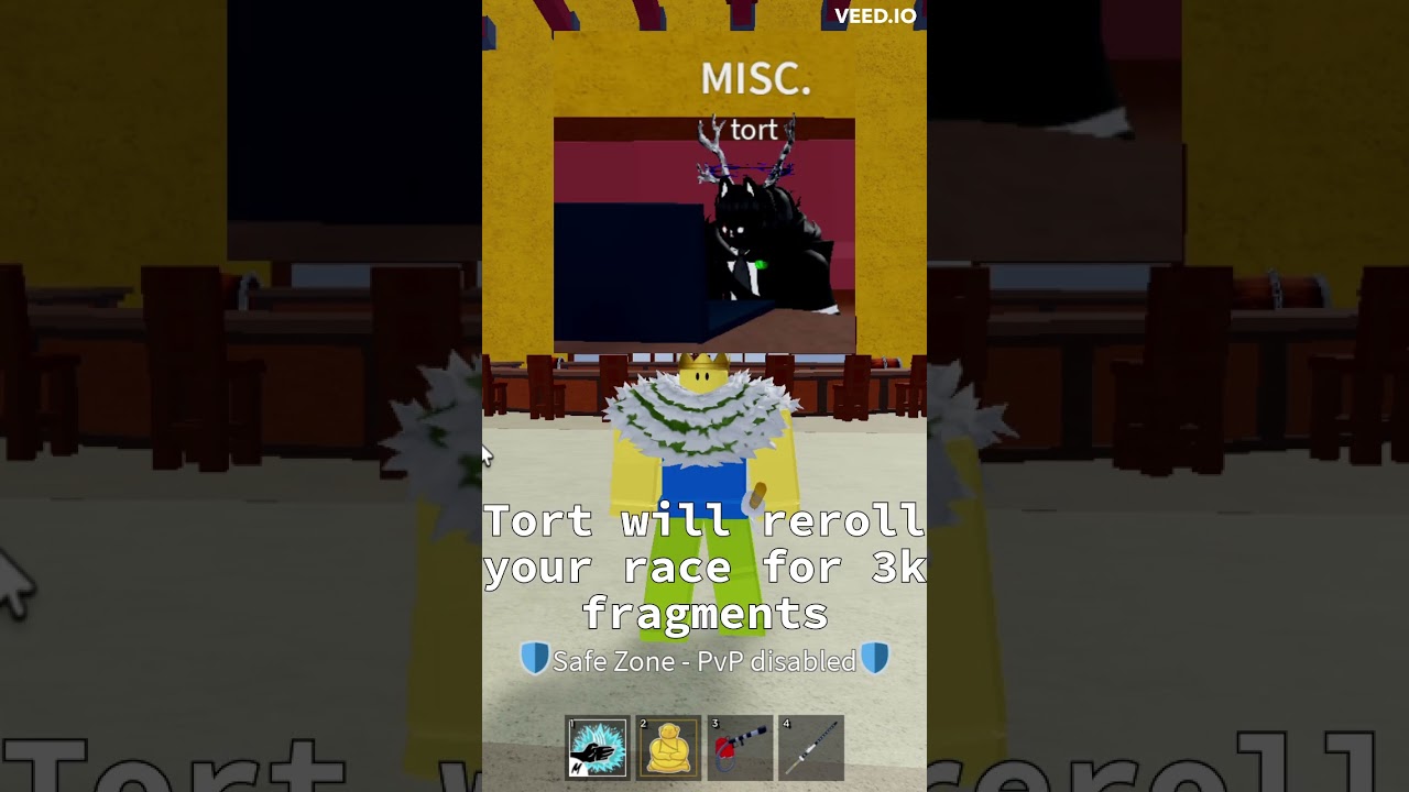 how to reroll your race in blox fruit (VERY OUTDATED)