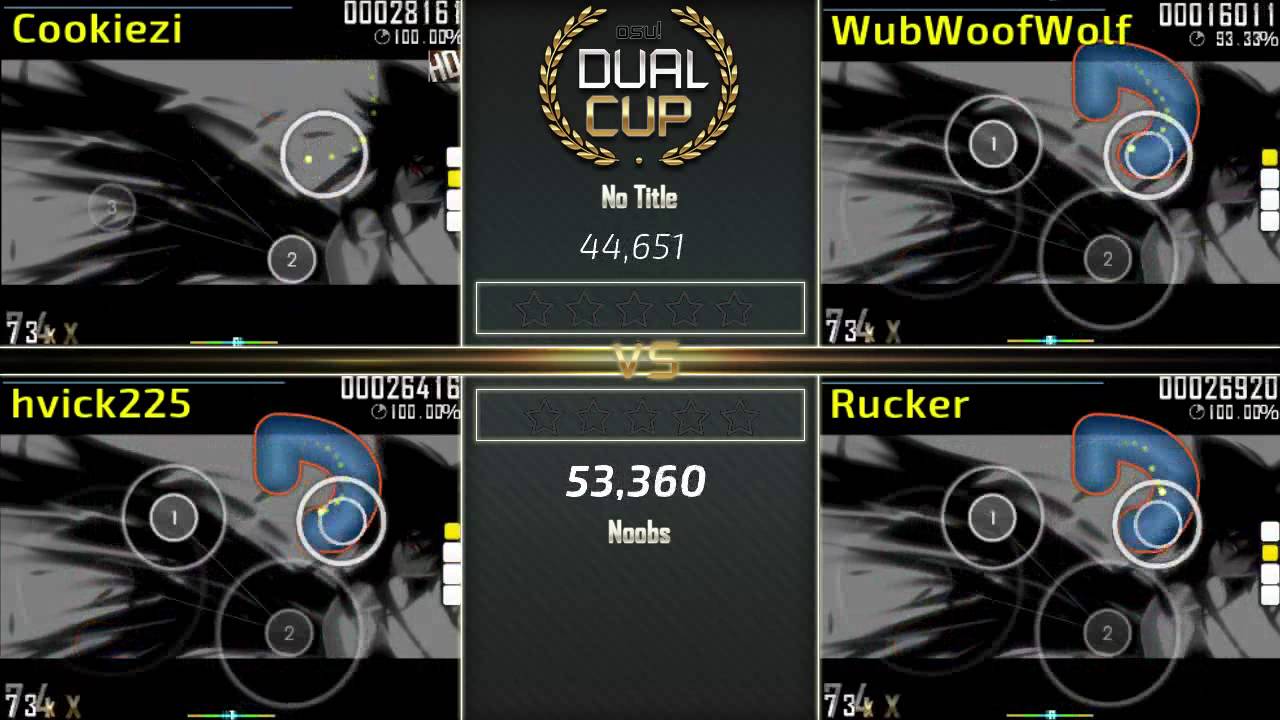 Cookiezi-WubWoofWolf vs Hvick225-Rucker (Osu Dualcup!)