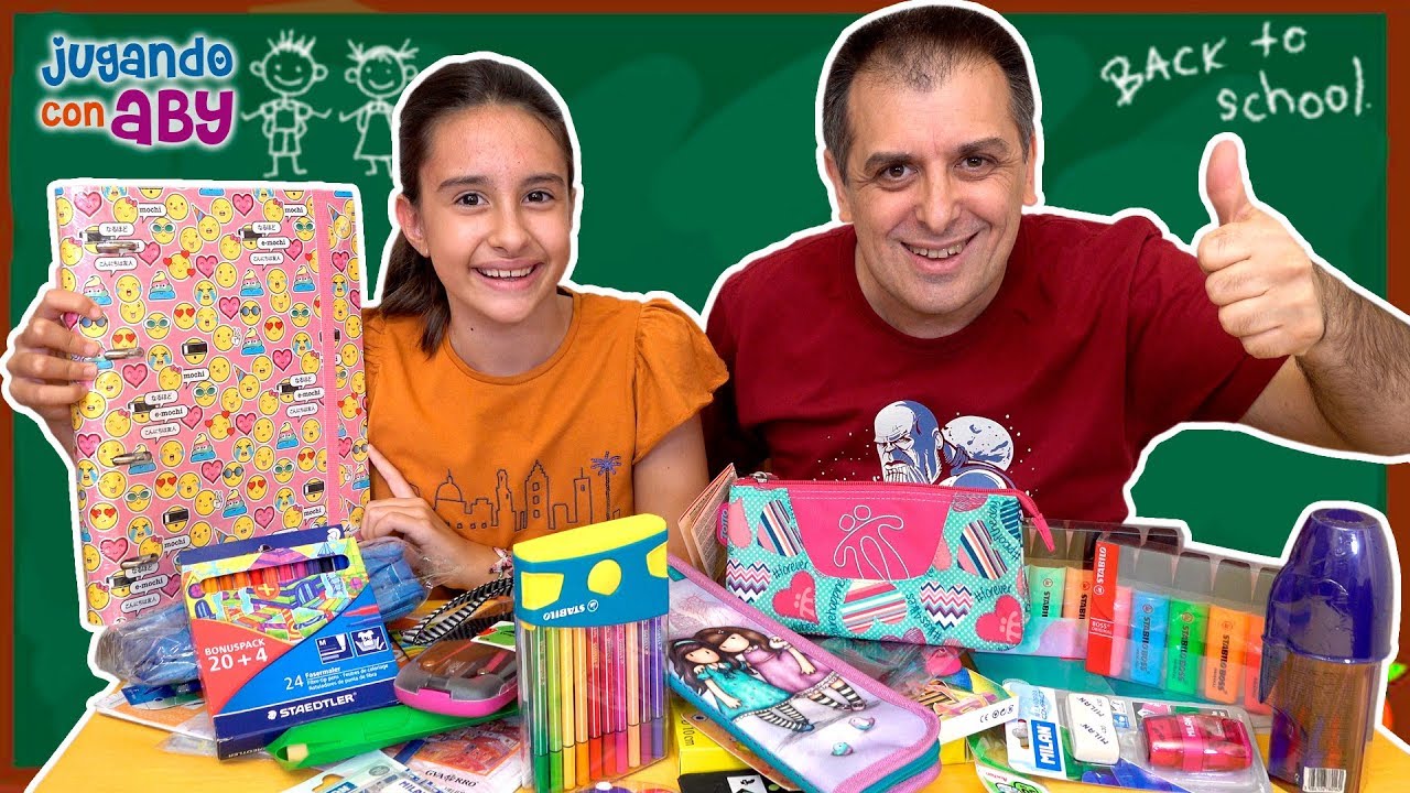 Haul de MATERIAL ESCOLAR para el nuevo curso | ABY