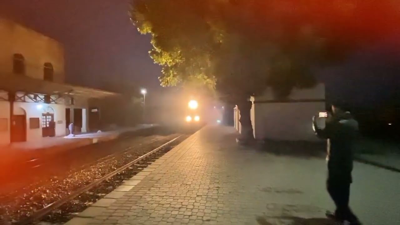 Pak-Business-Express-33UP Passing Jang-Shahi Railway-Station with Edit 😍🥀 