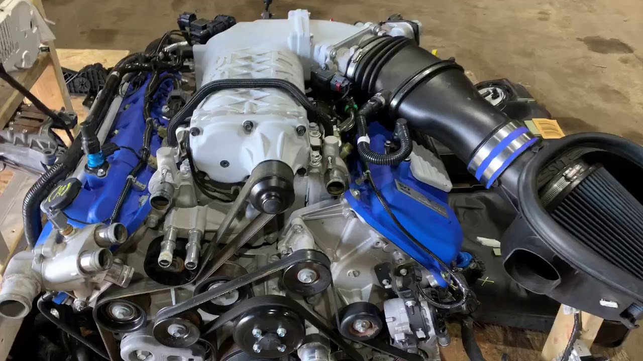 700hp 2013-2014 Ford Mustang Shelby GT500 Trinity 5.8L Supercharged engine with 6 speed tremec