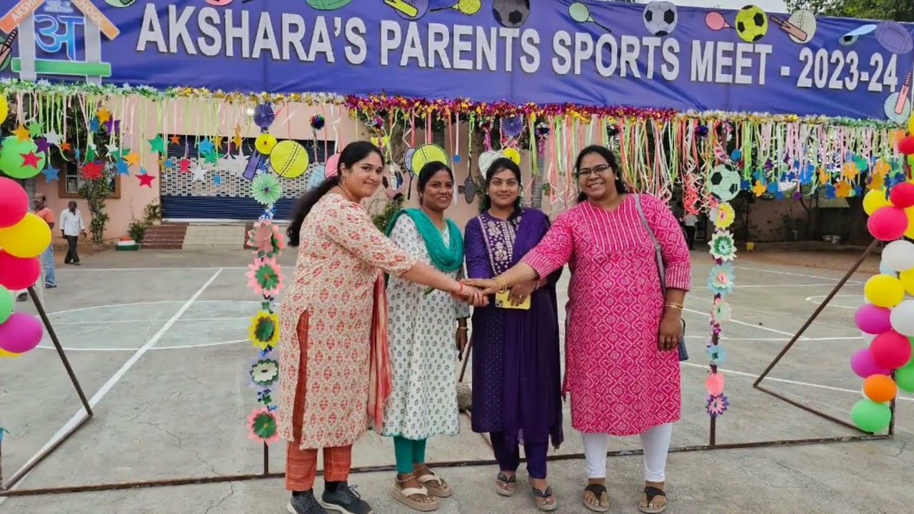 PARENTS' GAMES 2023 24 at Akshara School Korutla