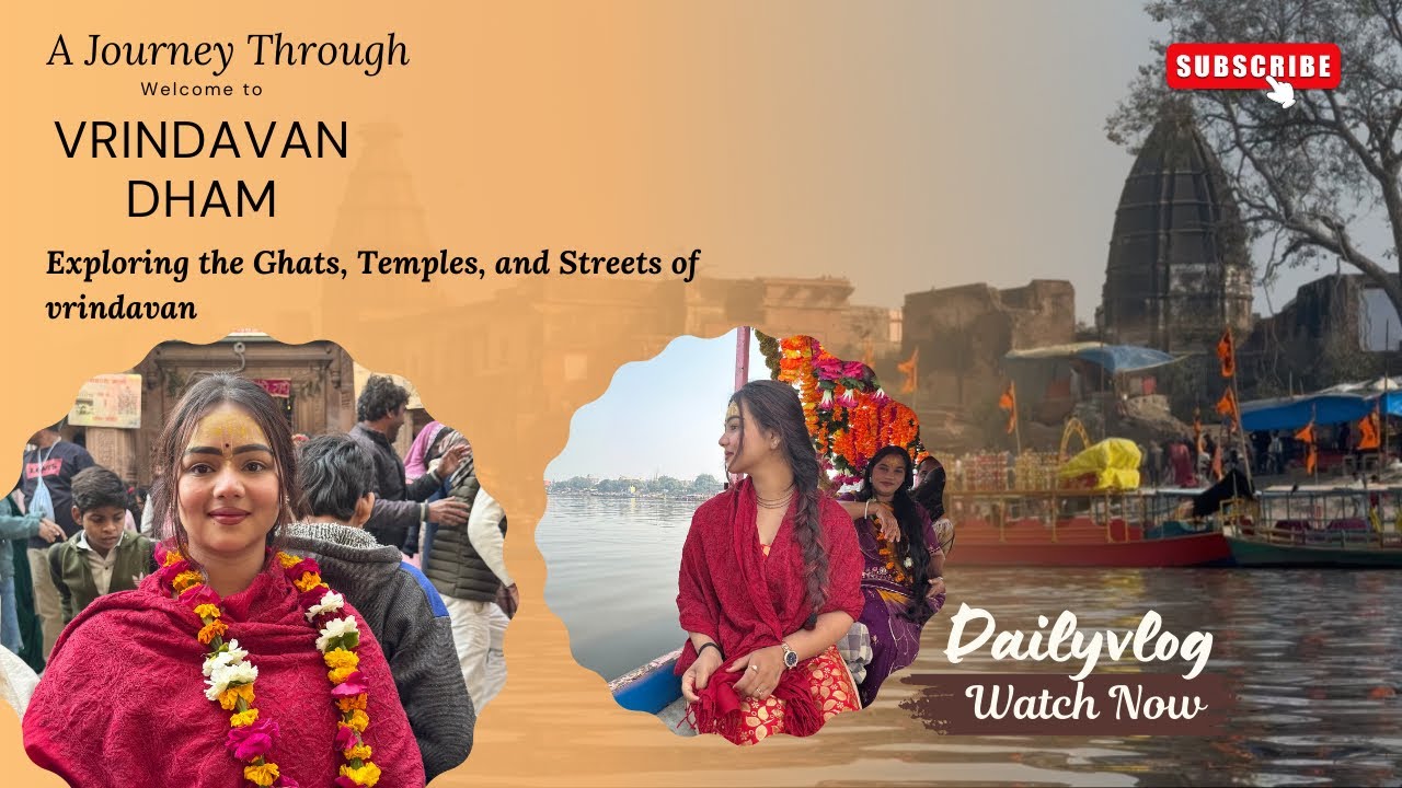 Where devotion meets peace 💫 Radhe Radhe 🙌🏻 #youtube #vrindavan #love #dailyvideo #devotion #vlog 