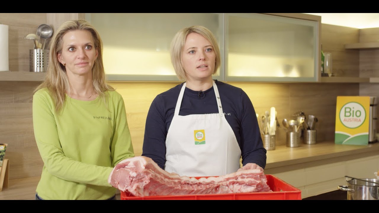Wofür verwende ich welchen Teil vom Bio-Schwein? BIO AUSTRIA gibt Antwort