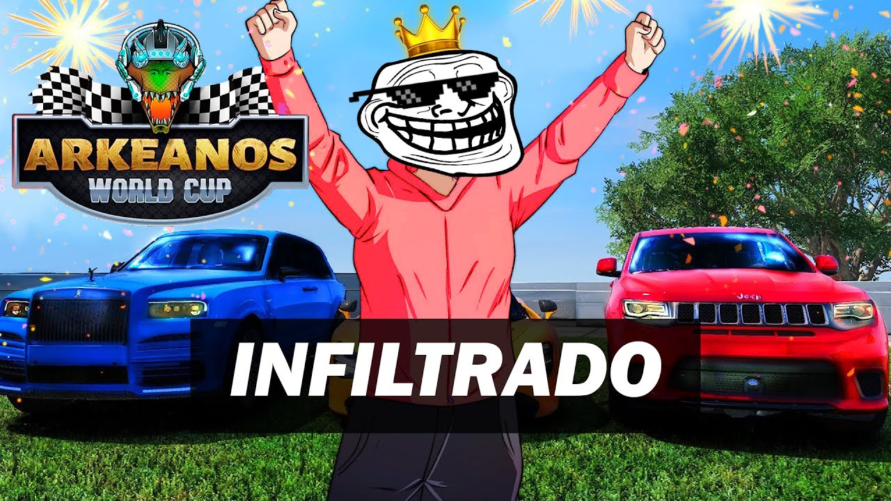 ME INFILTRO DE INCOGNITO EN EL TORNEO DE ARKEANOS WORLD CUP