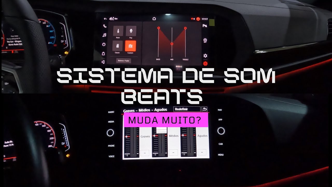 SISTEMA DE SOM VW JETTA GLI 2019 X GLI 2022 - BEATS MUDA MUITO?