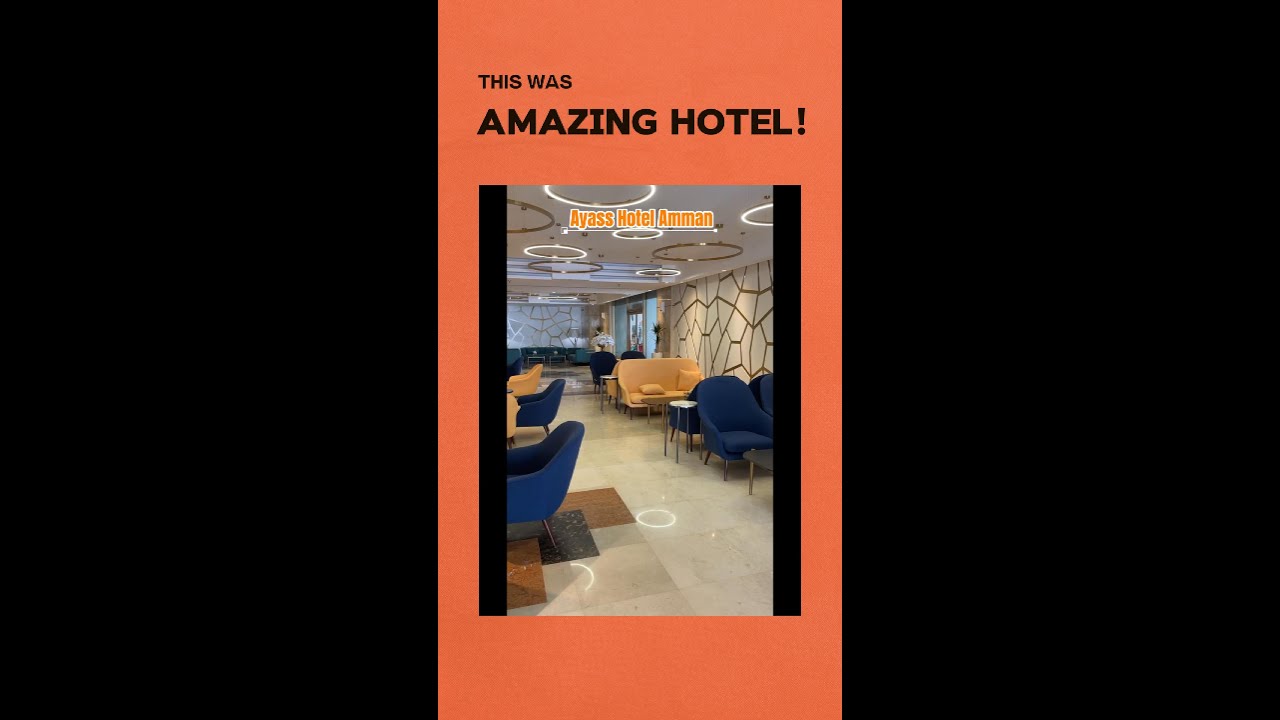 فندق أياس عمان |  Ayass Hotel Amman Vlog