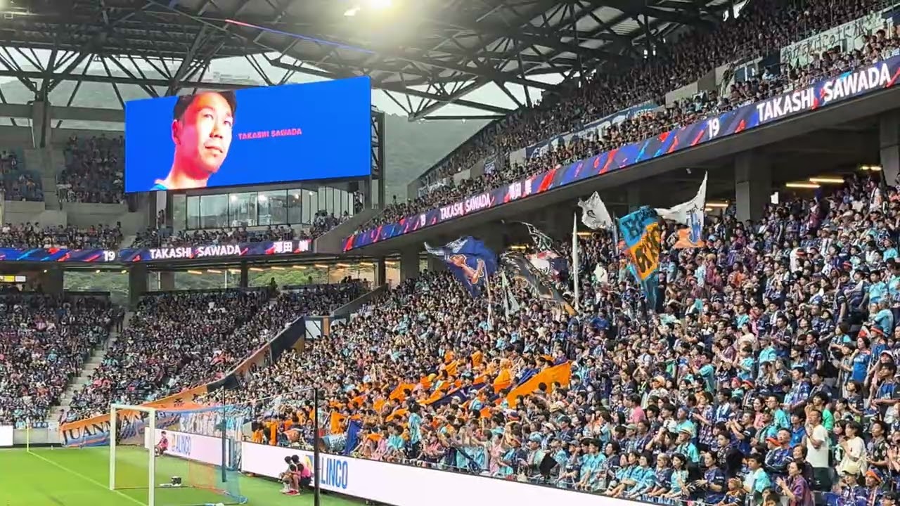 2025年8月9日　V・ファーレン長崎　北海道コンサドーレ札幌戦　メンバー紹介