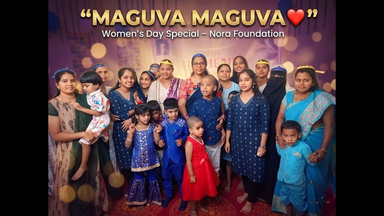 Nora Foundation Women’s Day Celebration 💜 Mother Singing Maguva Song | Emotional Moment