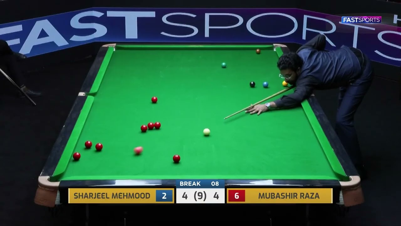 Sharjeel Mehmood vs Mubashir Raza Final Match, Frame 09 | SAG Snooker League Season 2 | Fast Sports