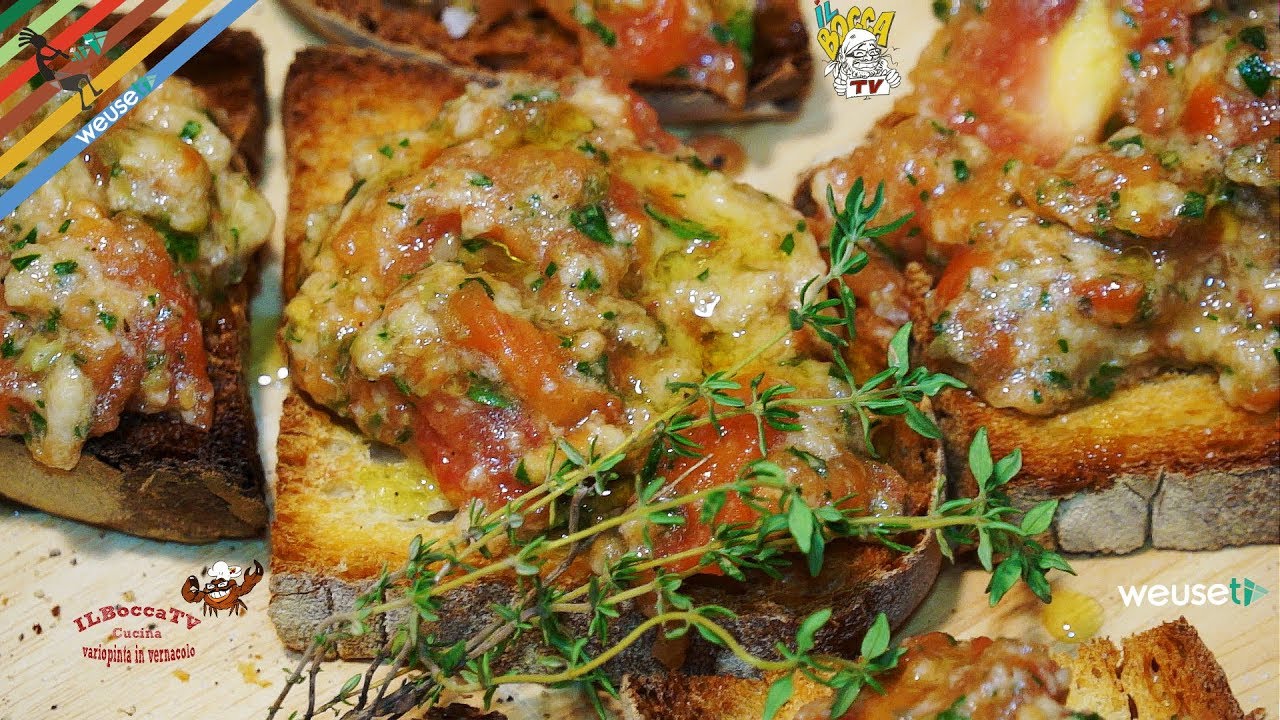 296 - Crostini alla chiantigiana...altro inno alla Toscana! (antipasto vegetariano facile e veloce)