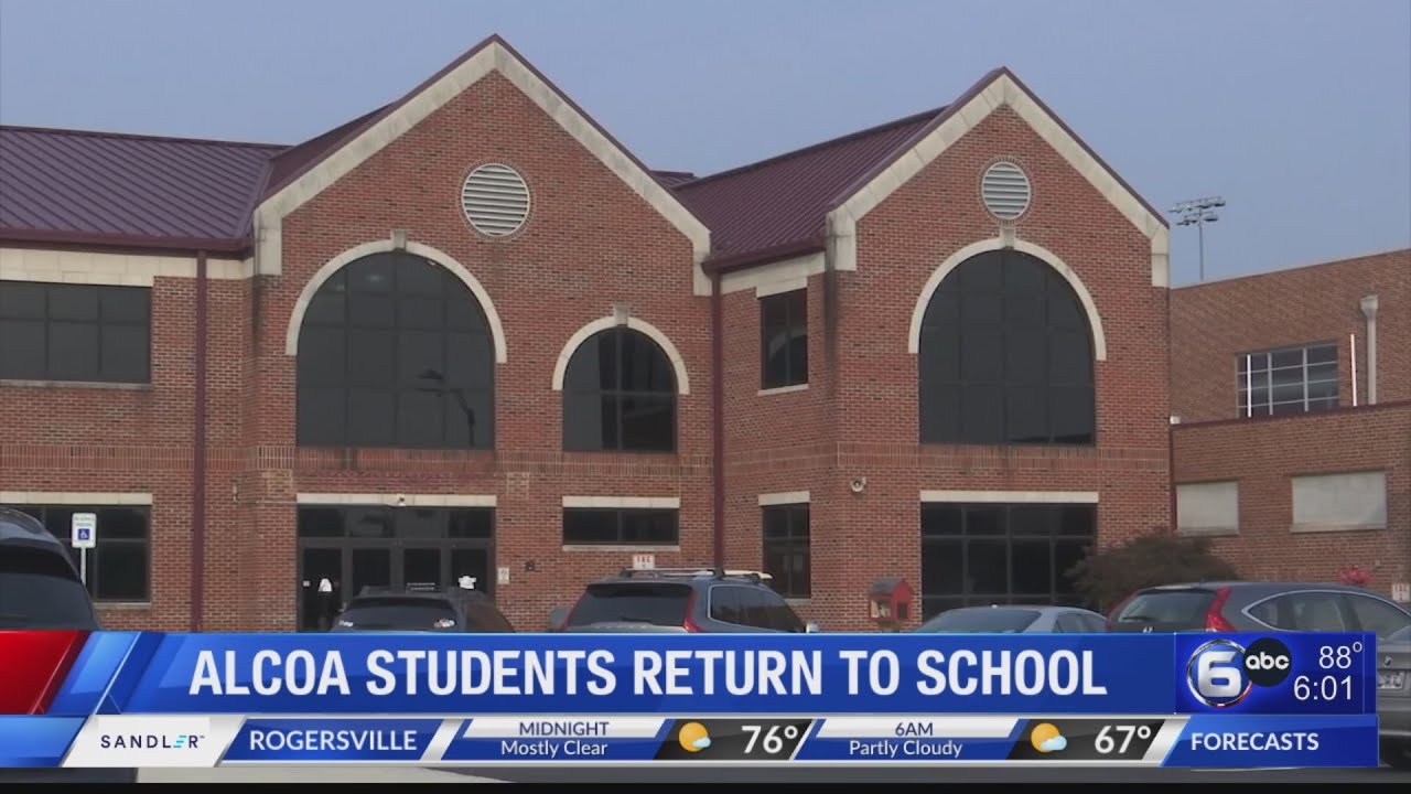 Alcoa Students return to school