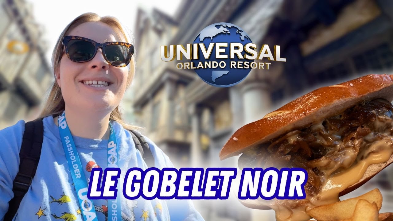 Critique culinaire : Le Gobelet Noir | Section Harry Potter à Epic Universe
