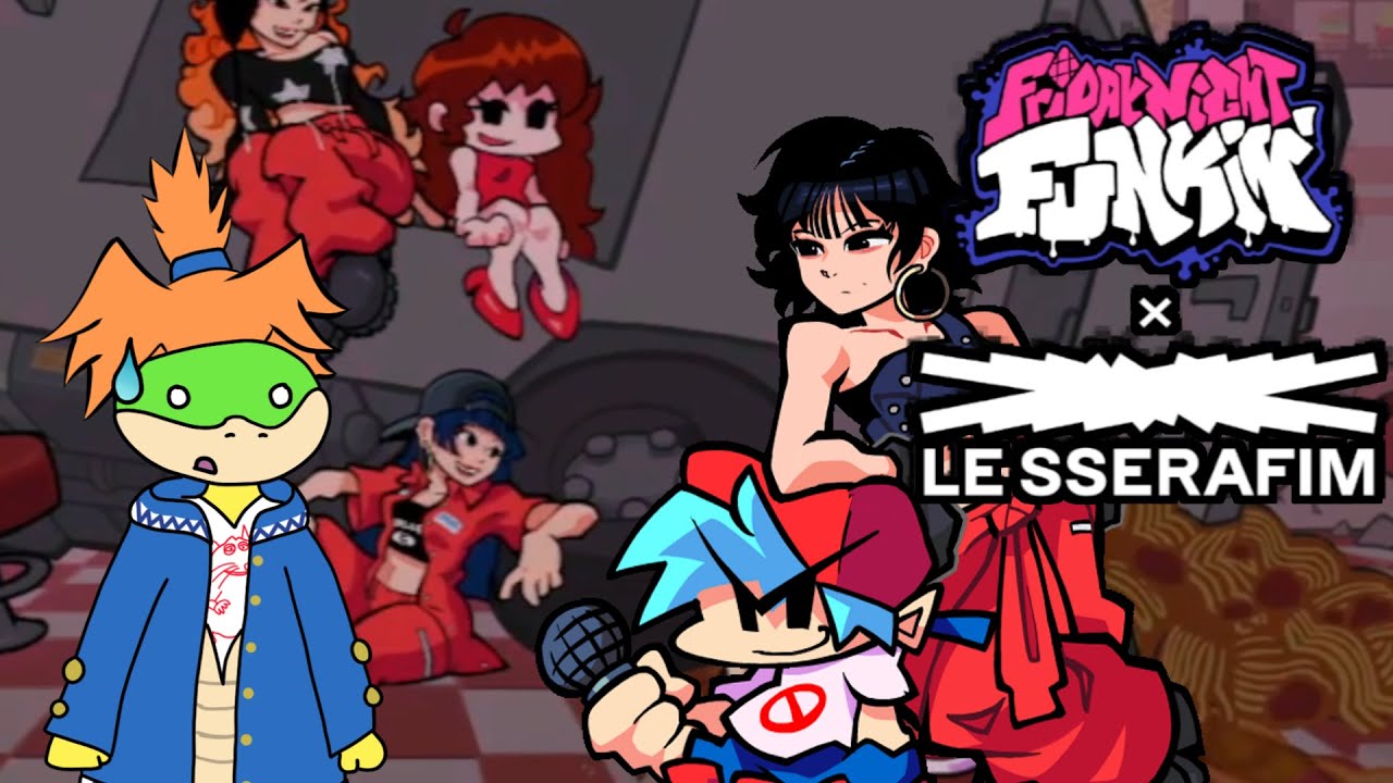 Was not expecting this update in Friday Night Funkin'! | Friday Night Funkin' (X LE SSERAFIM Collab)