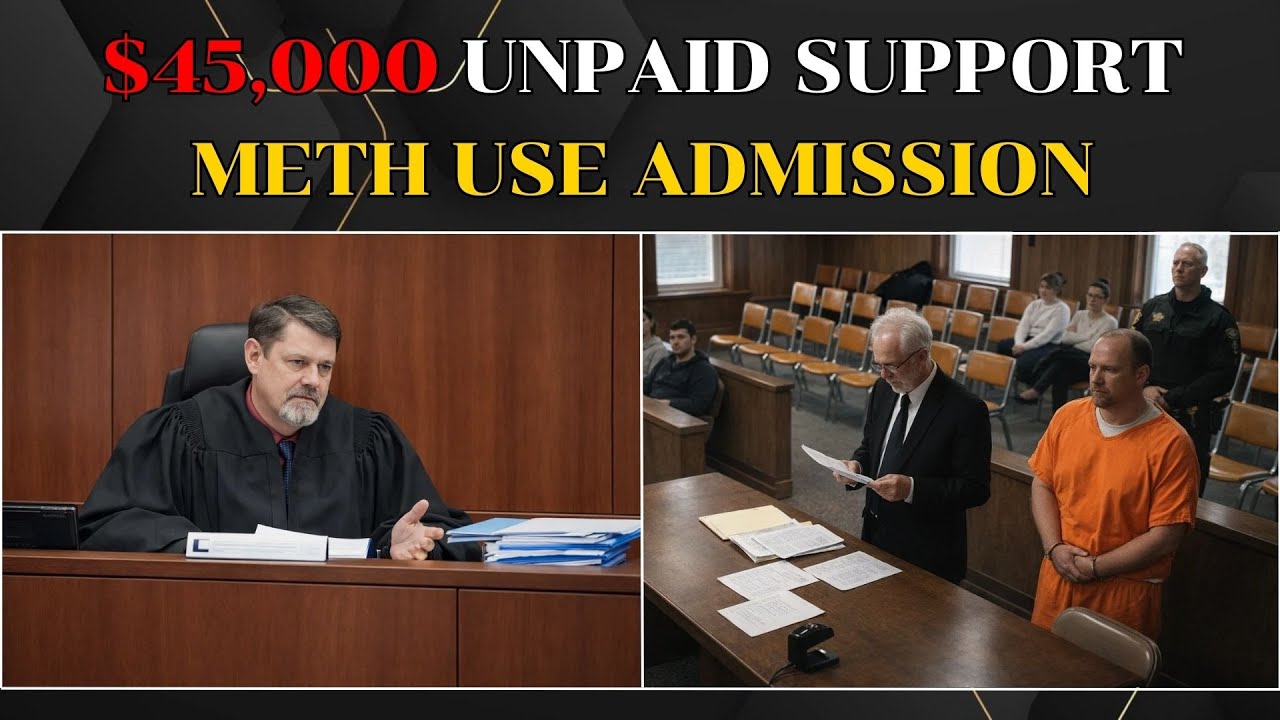 Father Owing $45K Child Support Pleads 