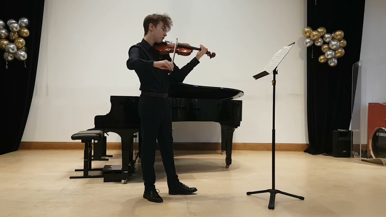 Adam Nazarczuk -skrzypce. Georg Philipp Telemann Fantasia No. 7 TWV 40:20