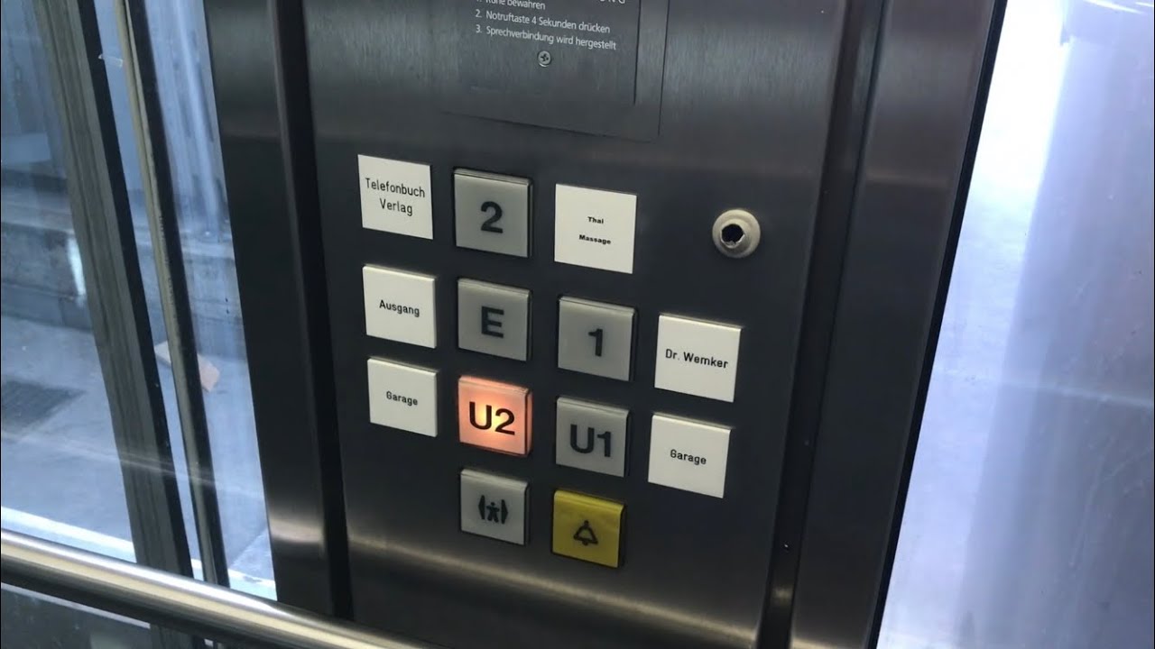 Original 1992 Schmitt+Sohn Elevator at Ludwigsburg