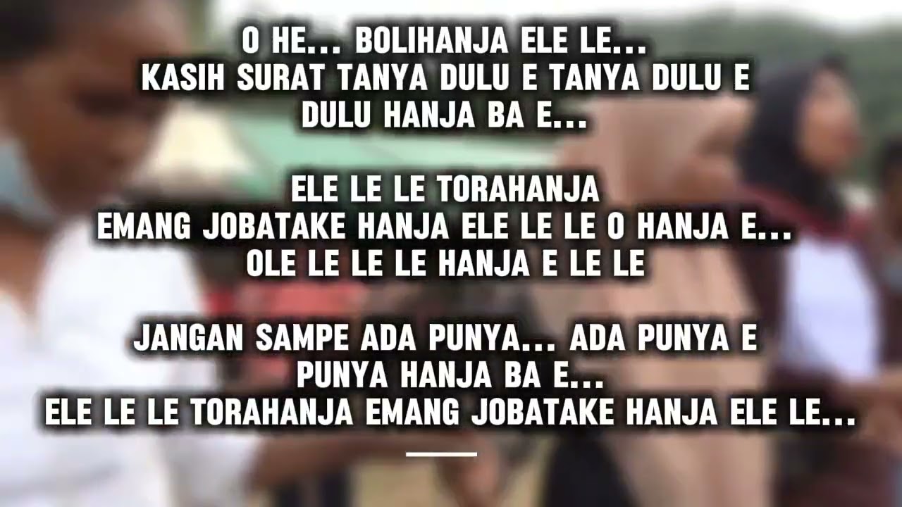 LIRIK BOLIHANJA ALOR PANTAI #alor #nttpride 