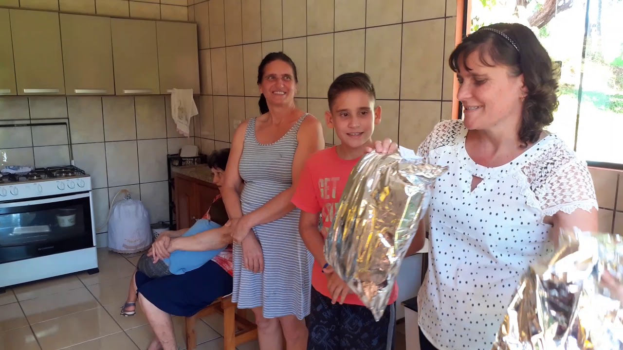 BRINCADEIRA DO PRESENTE COM A FAMILIA-NATAL 2019