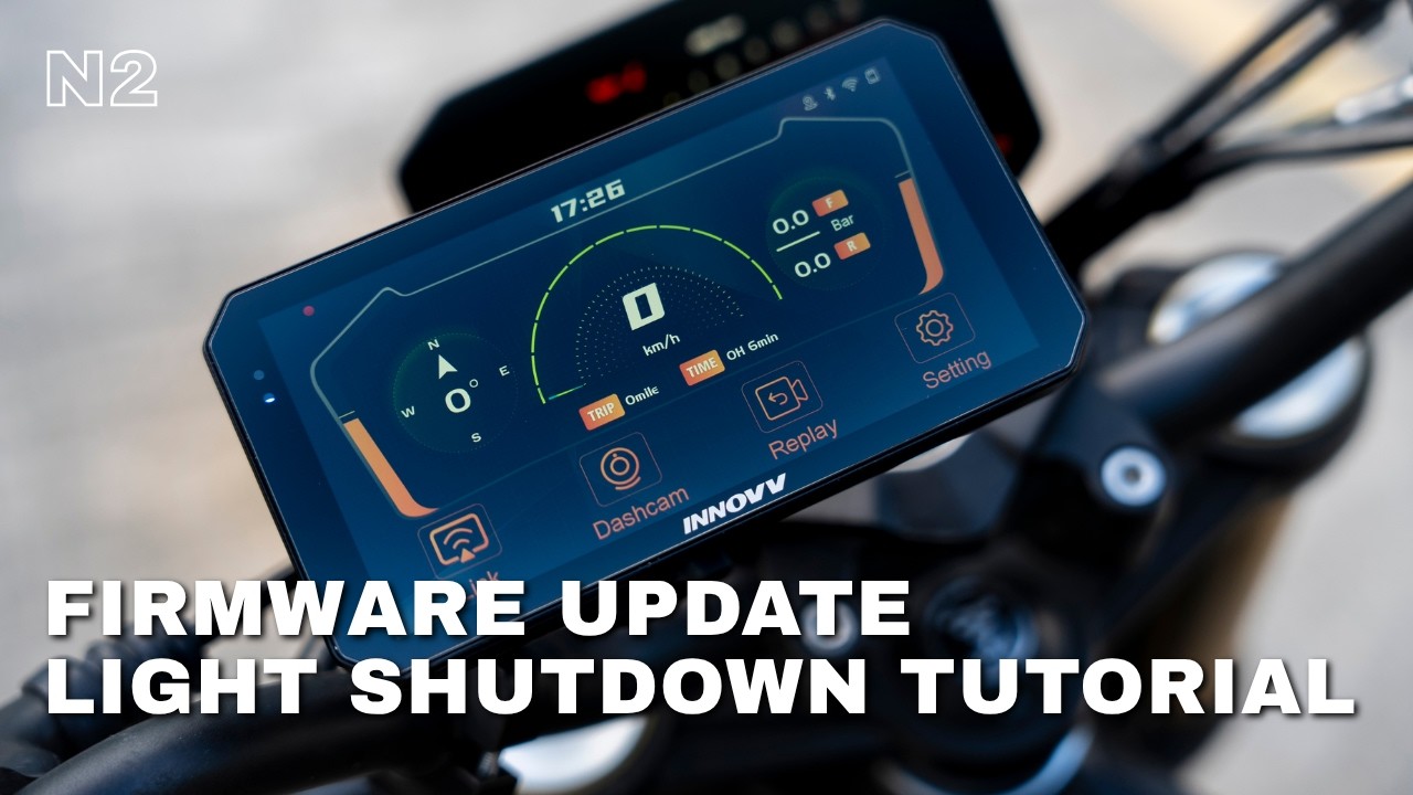 INNOVV N2 Caplay Firmware Update and Blue Light Shutdown Tutorial