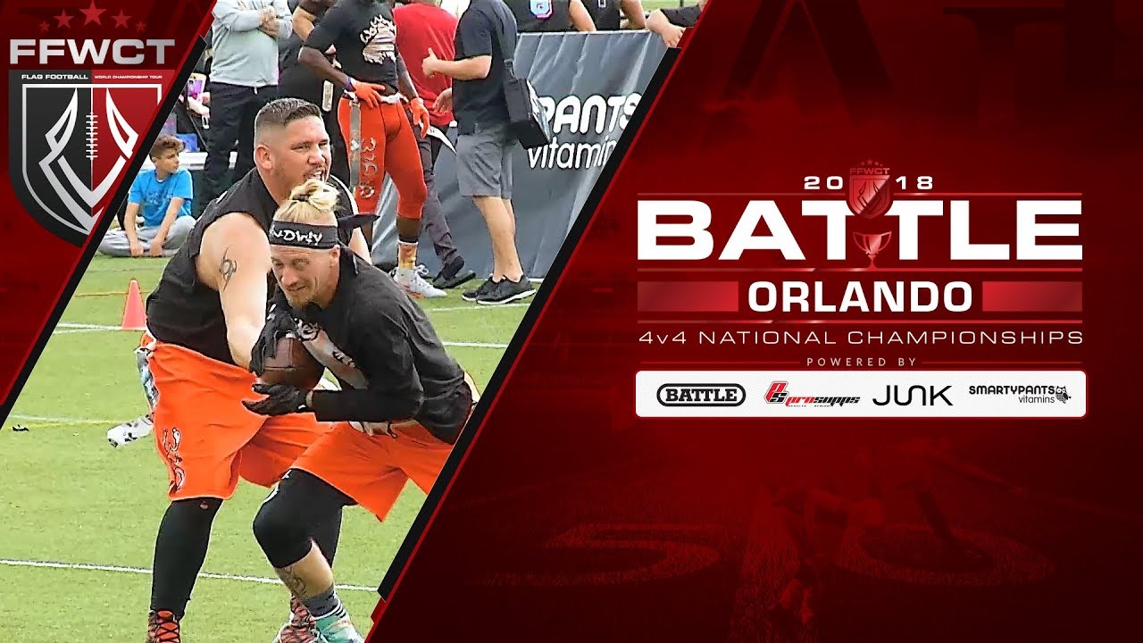 2018 Battle Orlando Televised 4v4 Flag Football National Championships
