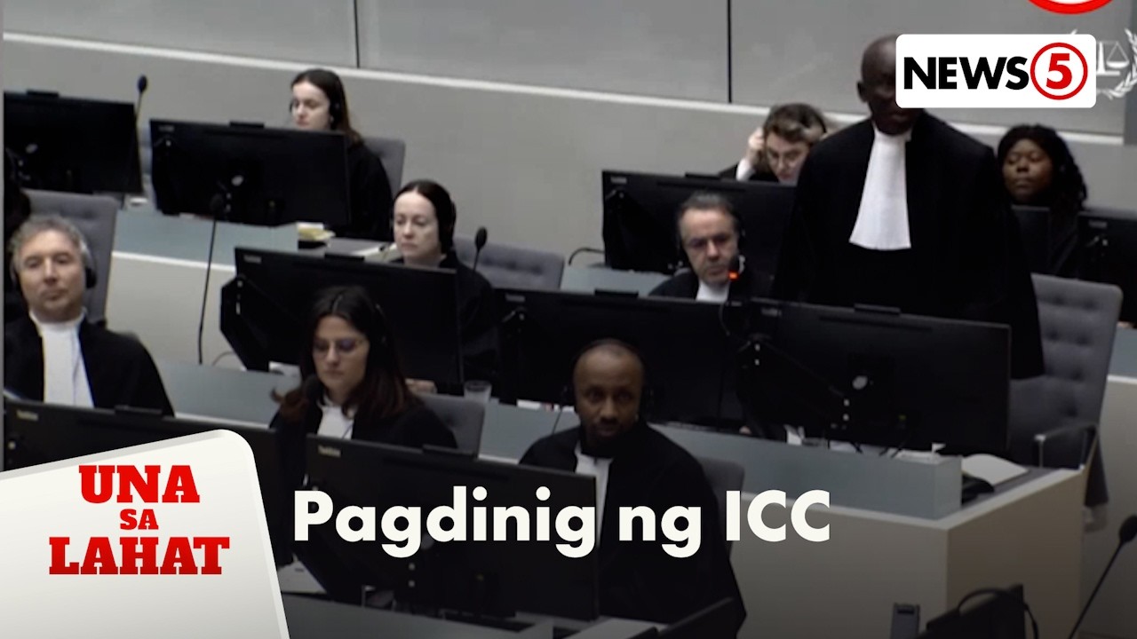 Confirmation of charges hearing ng ICC kay ex-pres. Duterte, nagpapatuloy | Una Sa Lahat
