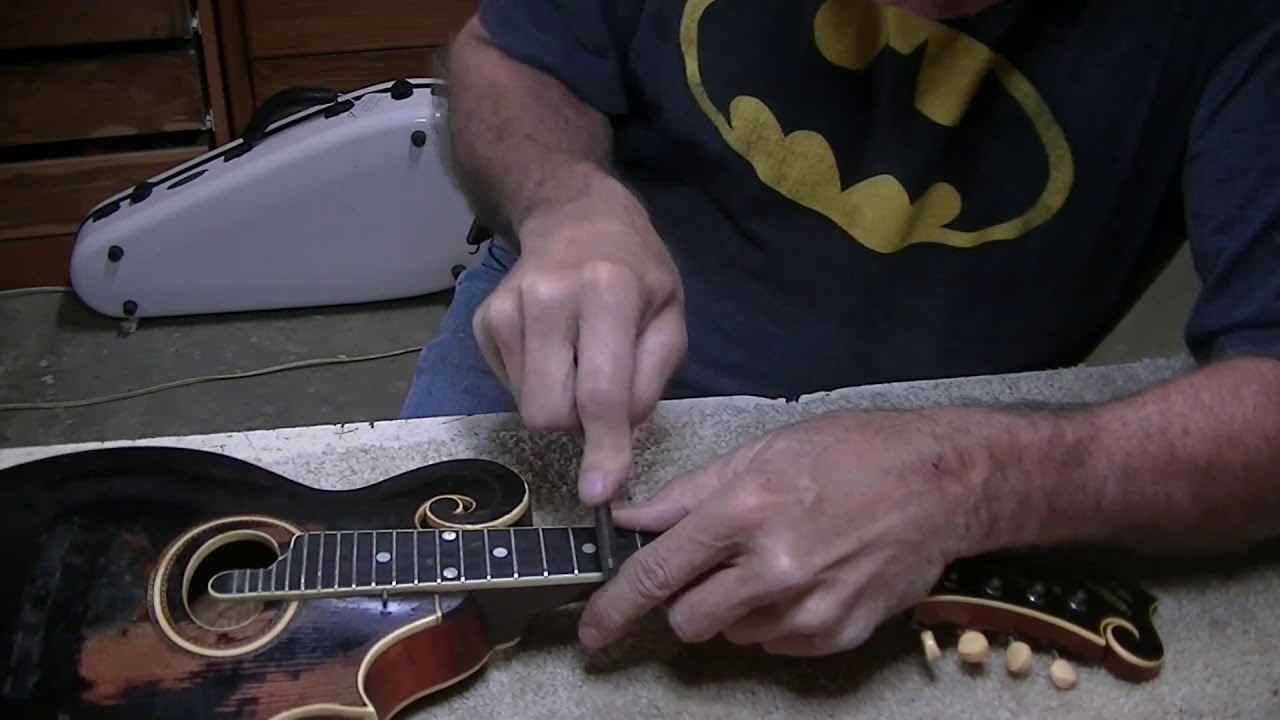 226 RSW 1924 Gibson F4 Needs New Pickguard
