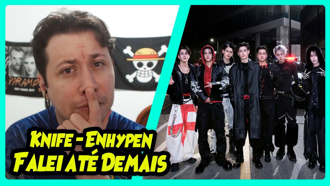 ENHYPEN (엔하이픈) 'Knife' Official MV | REACT DO MORENO