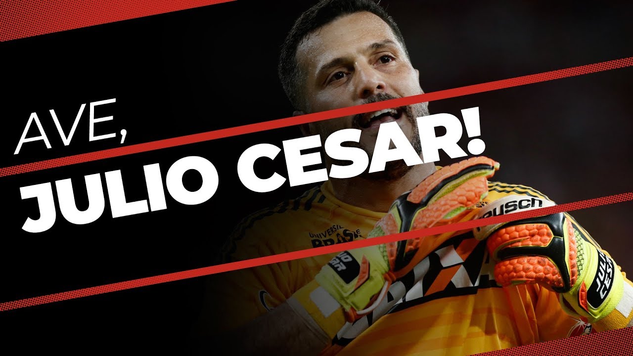 Bastidores da despedida de Julio Cesar