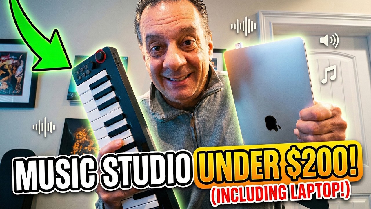 Music Studio for under $200 - Film and Video Game Music Production on a Budget Part 1