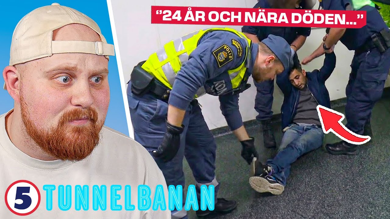 24 årig kille vill inte VAKNA... | Reagerar På Tunnelbanan #21