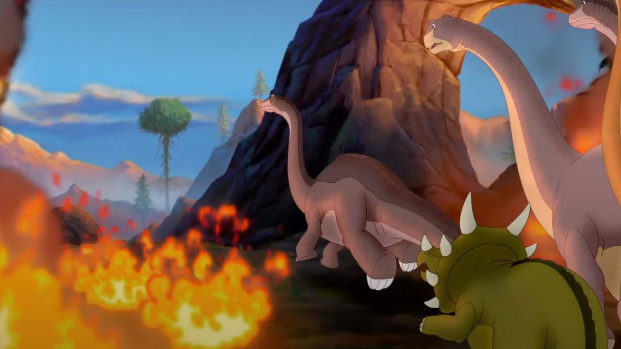 O Pai de Littlefoot Está Em Perigo! | Em Busca do Vale Encantado Em Português