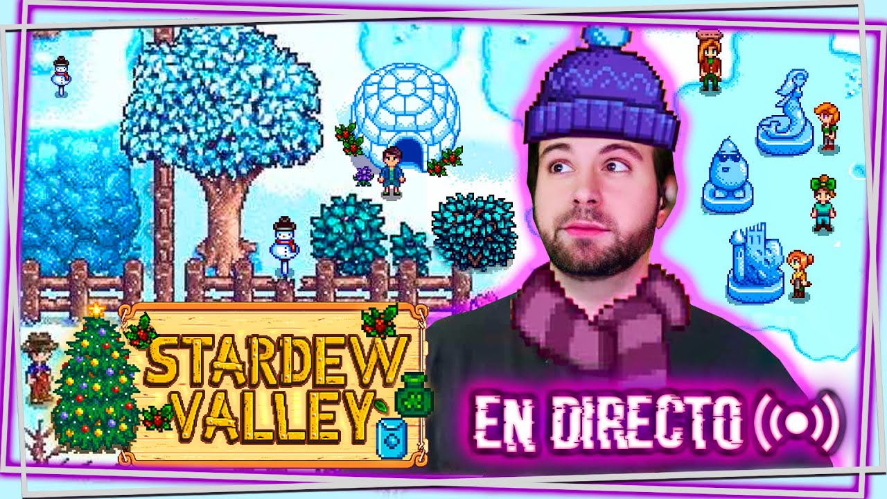🔴Mi primera vez en STARDEW VALLEY: Llega EL PRIMER INVIERNO! ❄️ #9