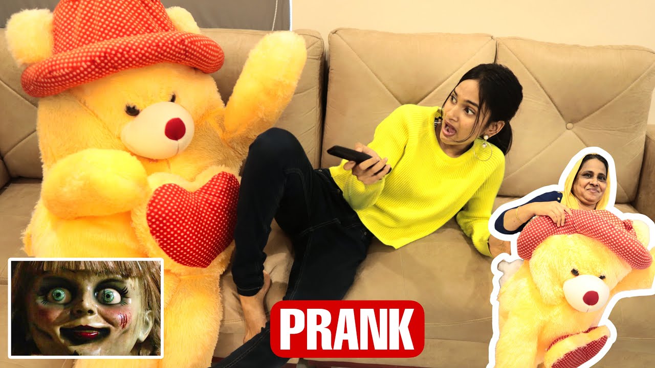 HORROR പടം കാണുന്ന DUDYക്ക് കൊടുത്ത PRANK 🤣🤣🤣 GHOST TEDDY 🔥 UNBOXINGDUDE l