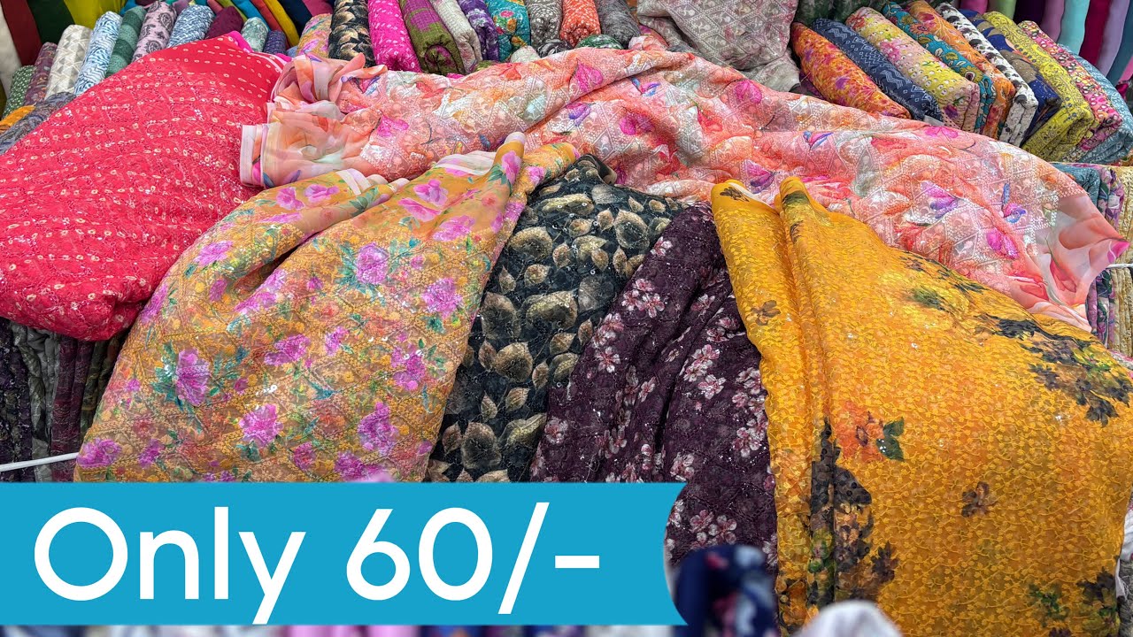 रमजान ओर शादियों के मौके पर निकली किलो के भाव सेल💥| Ramjaan Special Fabric shop in Surat | Cut Piece