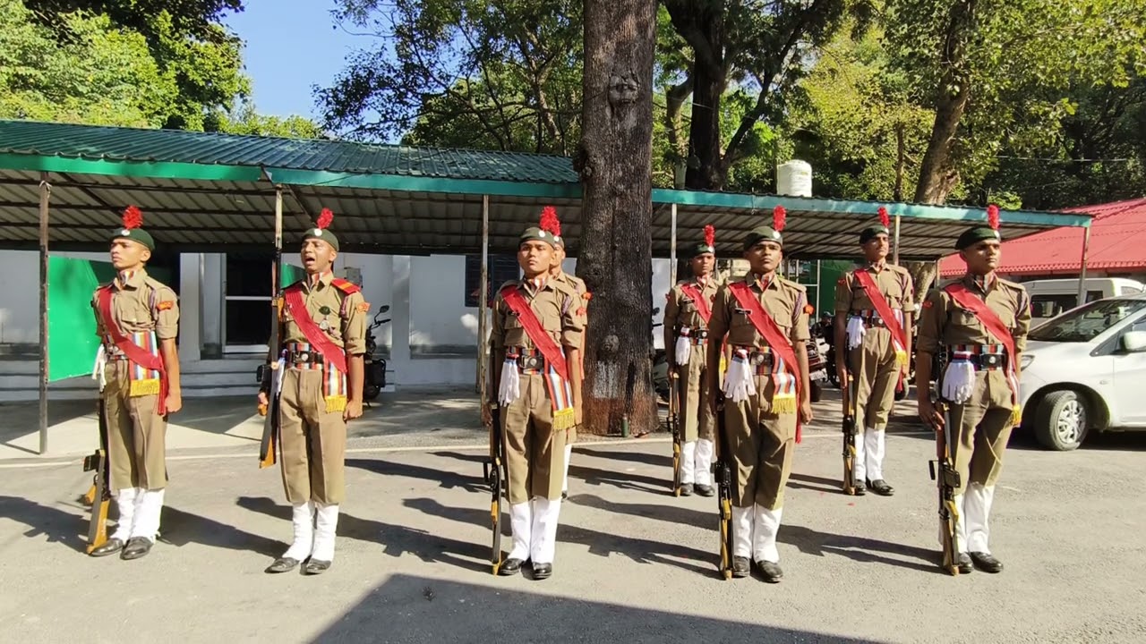 Complete Guard of Honour Practice: 29 UK Bn NCC Dehradun