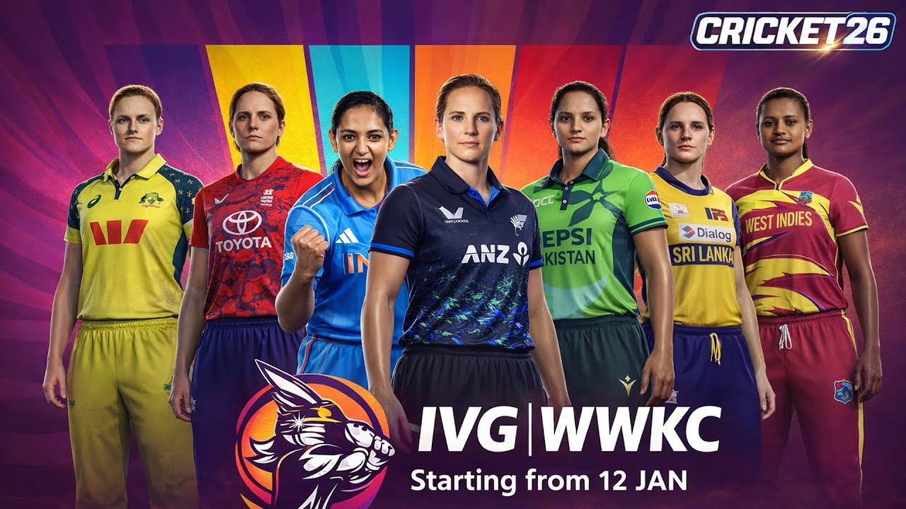 Cricket 26 WPL but as World women knockout championship WWKC Season 7