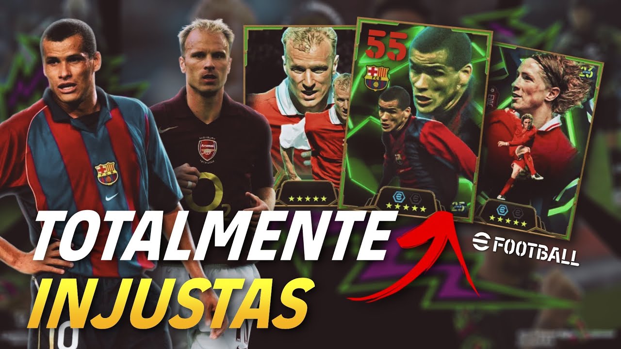 As 6 cartas MAIS INJUSTIÇADAS pela Konami no eFootball 😒