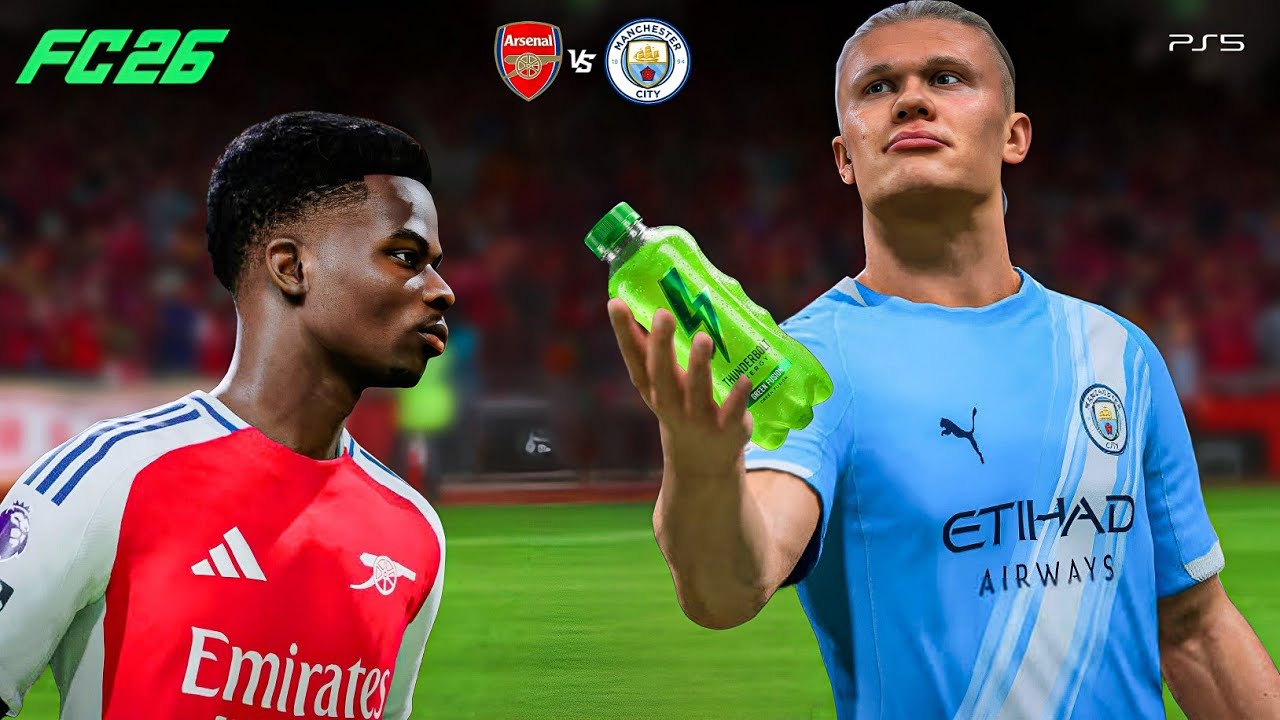 Arsenal Vs Man city FA Cup final FC26 PS5