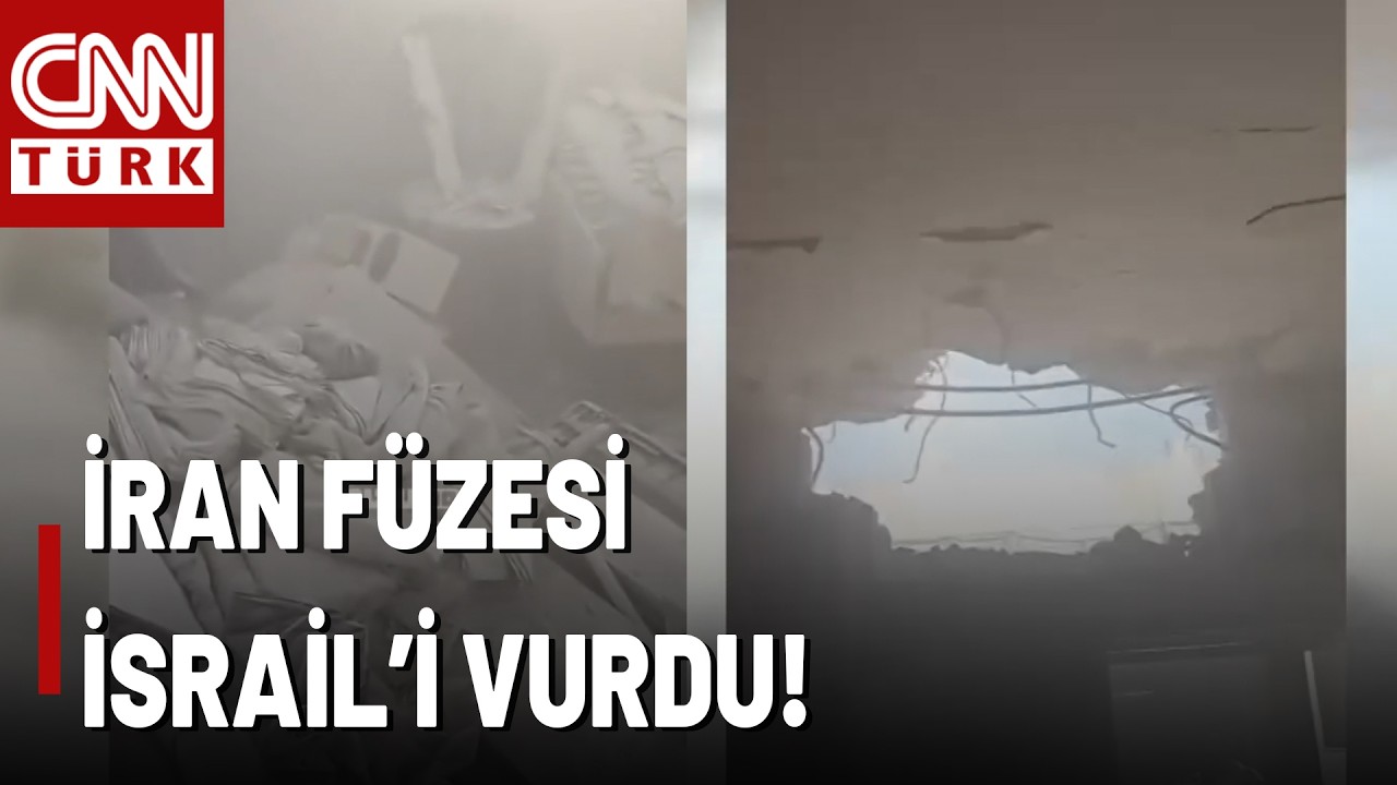 SON DAKİKA🚨İran F&uuml;zesi Tel Aviv Merkezine D&uuml;şt&uuml;! İşte O G&ouml;r&uuml;nt&uuml;ler...