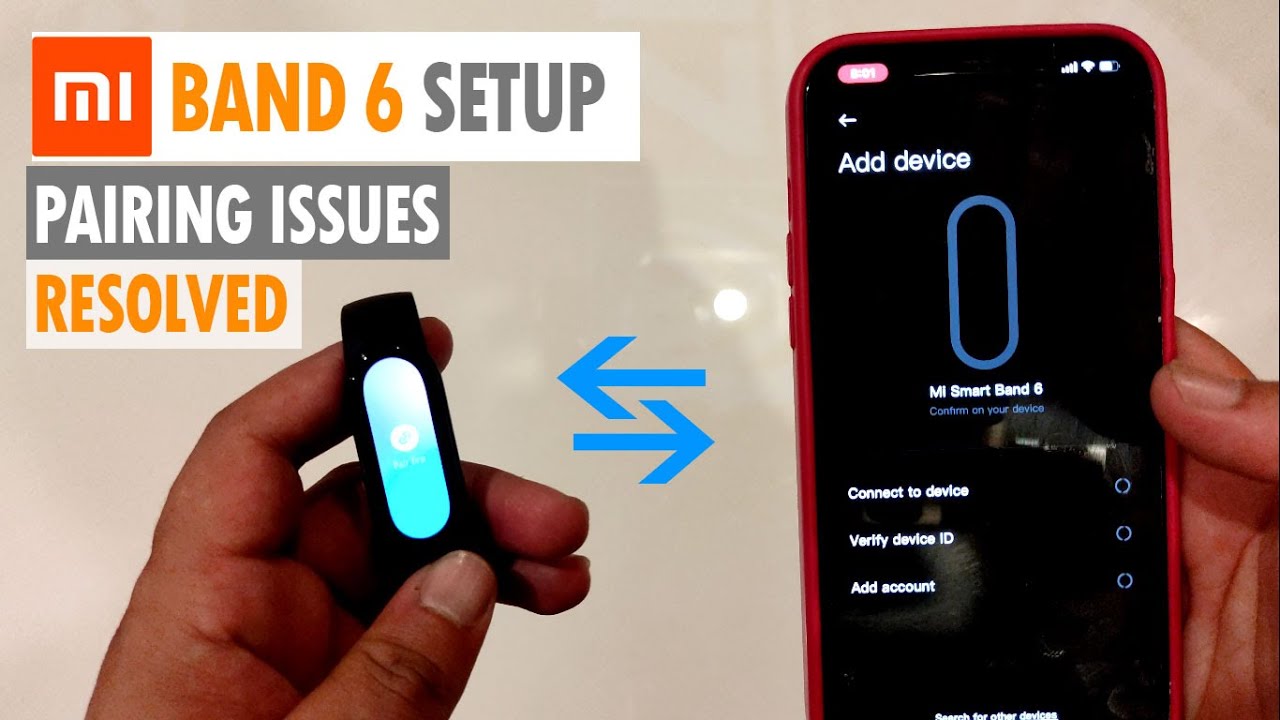 Настройка Mi Band 6 | Как подключить Mi Band 6 к телефону | Как подключить Mi Band 6 к телефону