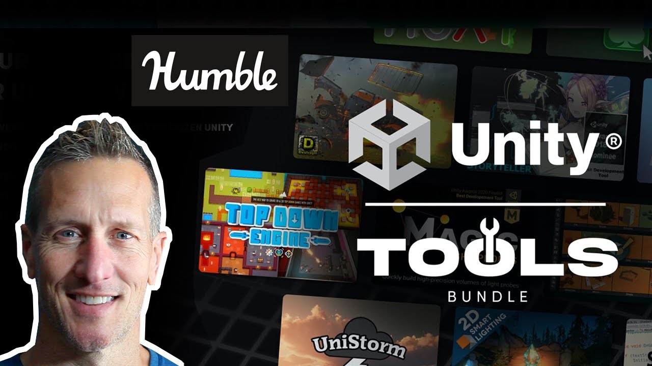 Unity Tools Humble Bundle &mdash; активы на 1438 долларов за 30 долларов