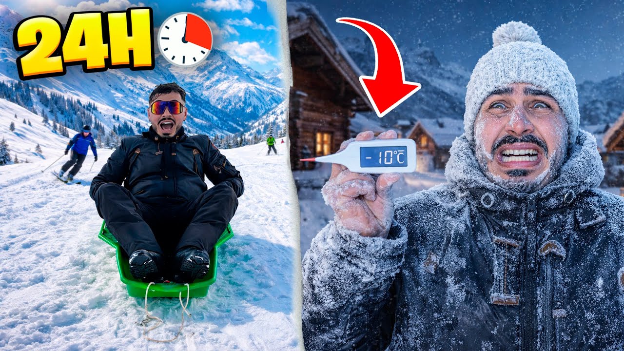 ❄️ SOPRAVVIVO a -10° sulla NEVE per 24 ORE! 🥶