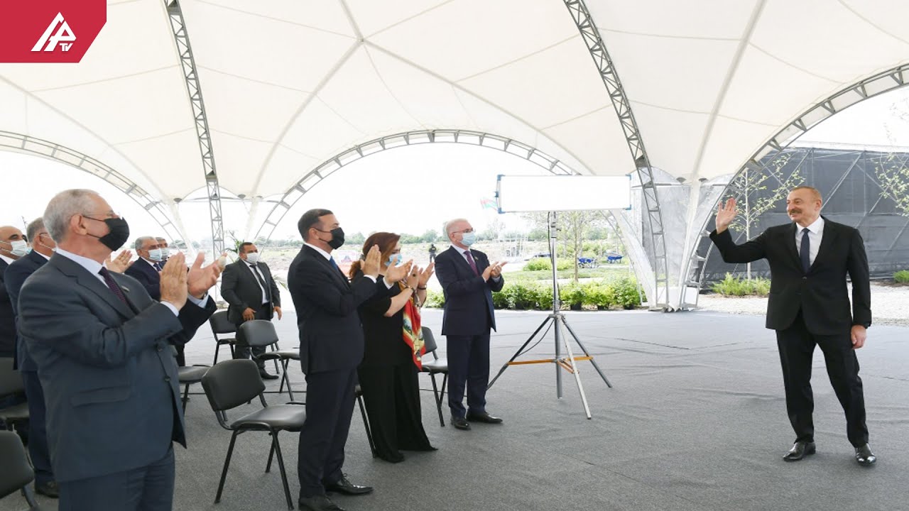 Prezident İlham Əliyev Ağdam rayonuna səfər edib